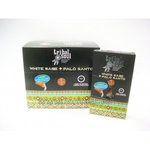 Hari Darshan Tribal Soul Salvia Branca+Palo Santo cones refluxo